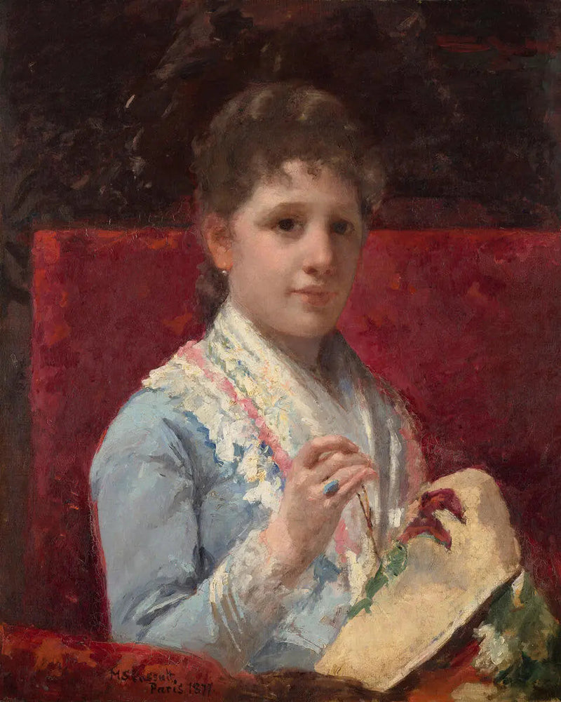 Mary Ellison Bordadora - Mary Cassatt