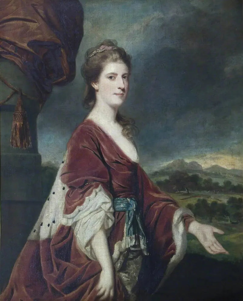 Mary Lloyd, condesa de Rothes (fallecida en 1820), más tarde Sra. Bennet Langton - Joshua Reynolds