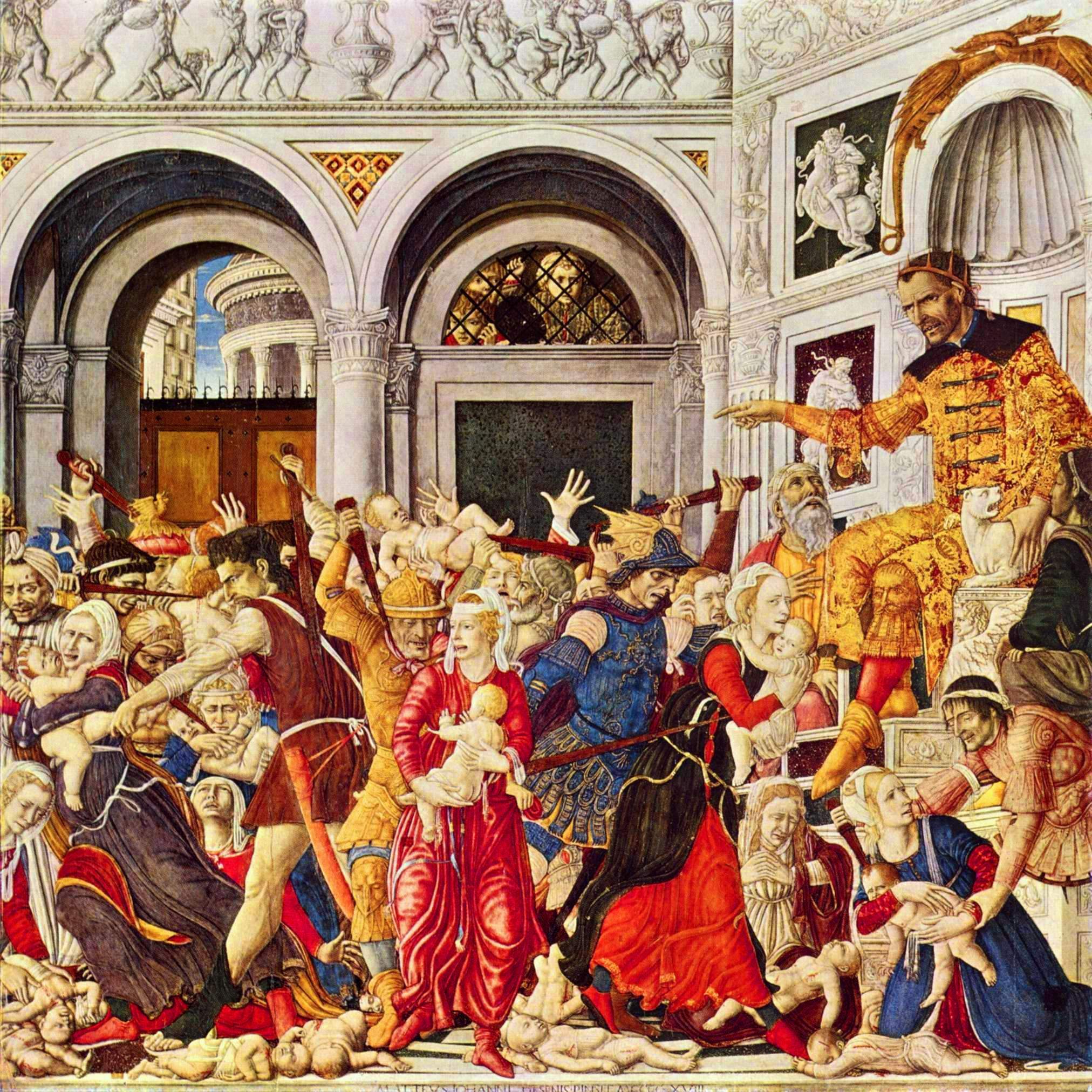 Massacre des Innocents (Matteo di Giovanni) - Matteo di Giovanni - Alpha Reproduction
