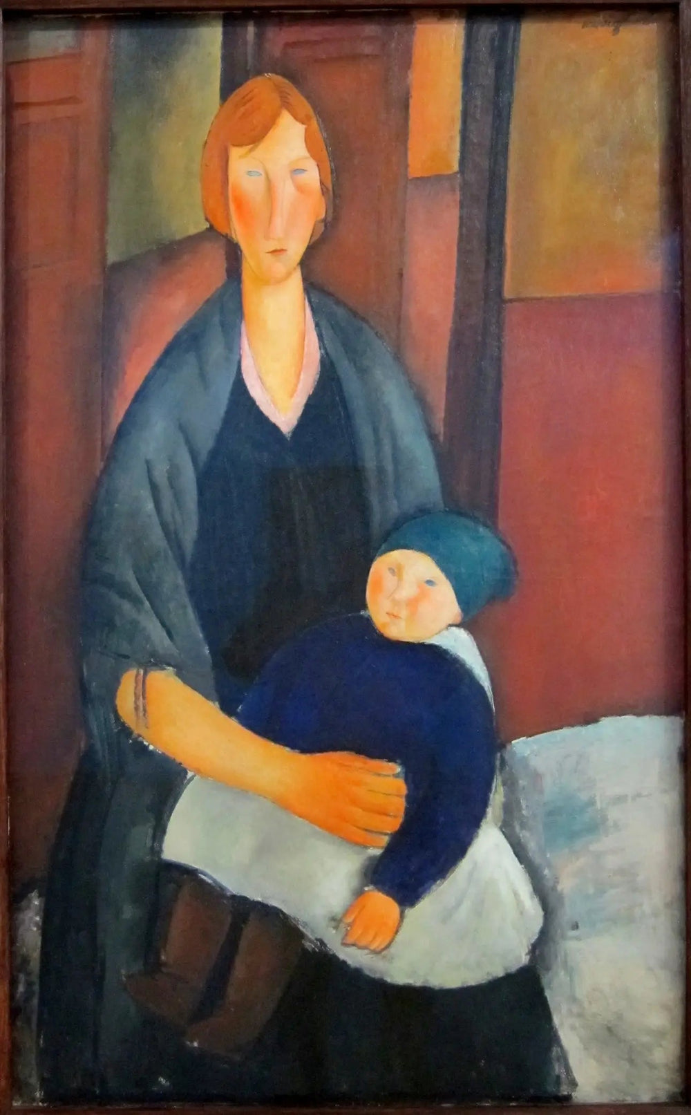 Maternité - Amedeo Modigliani image 1 reproduction artisanale de tableau