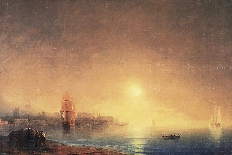 Mañana en la orilla de la bahía - Ivan Aïvazovski
