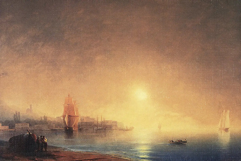 Mañana en la orilla de la bahía - Ivan Aïvazovski
