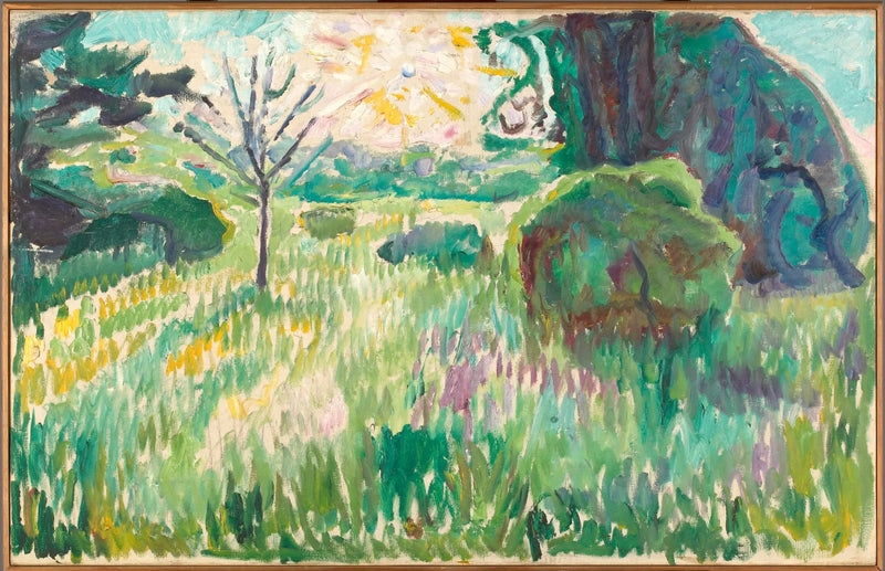 Mañana en el jardín - Edvard Munch