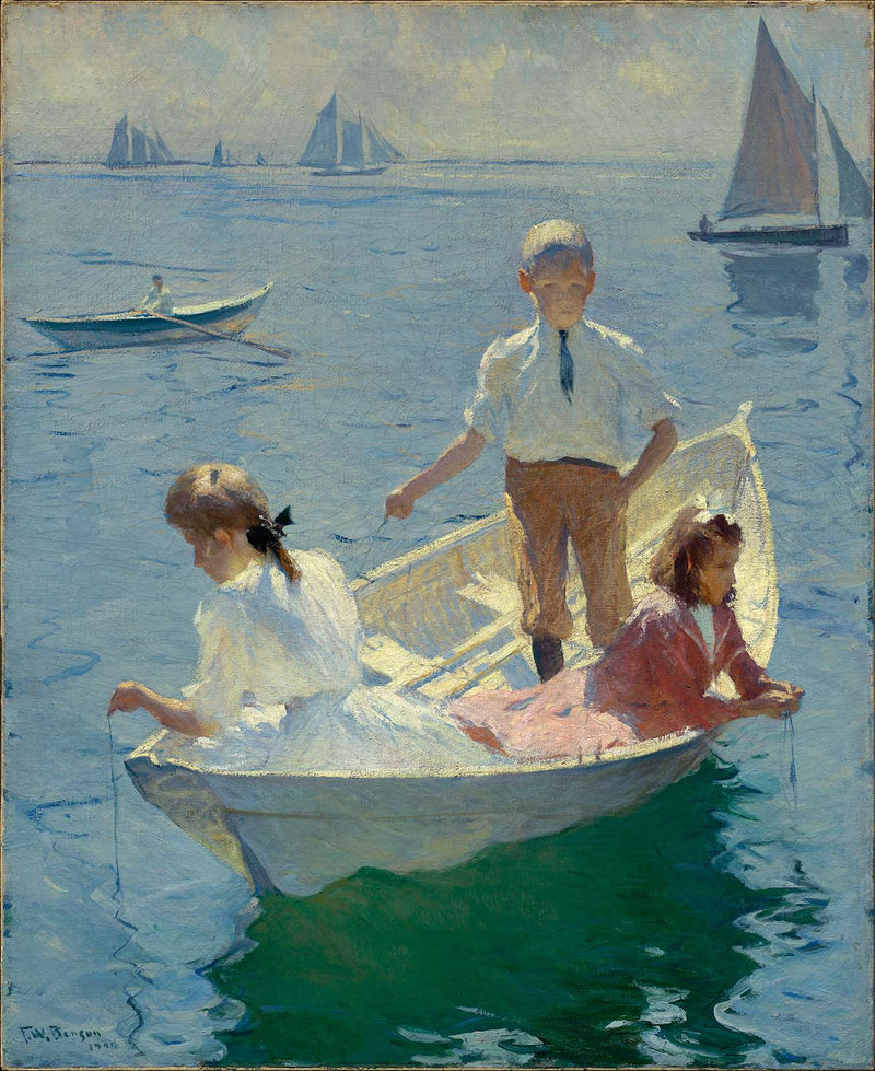 Mañana tranquila - Frank Weston Benson