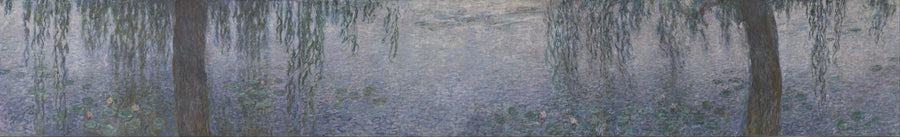 Los Nenúfares - Mañana Clara con Sauces - Claude Monet
