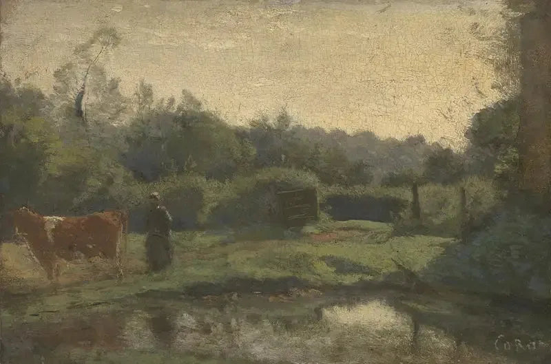 Mañana de verano - Jean-Baptiste Camille Corot
