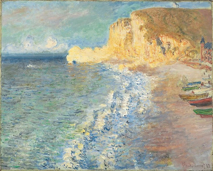 Mañana en Étretat W830 - Claude Monet