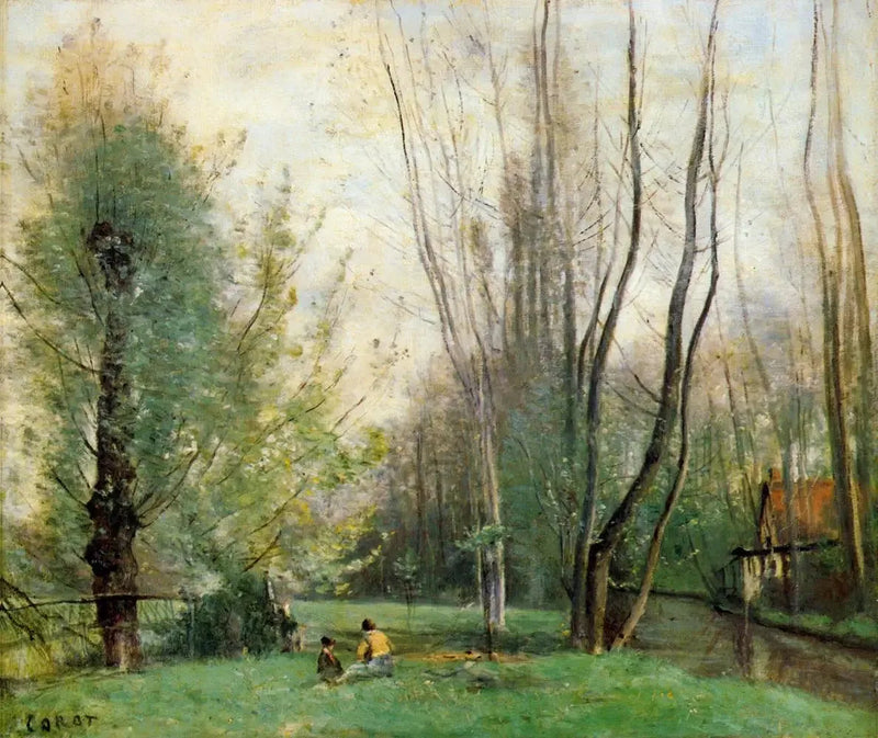 Mañana cerca de Beauvais - Jean-Baptiste Camille Corot