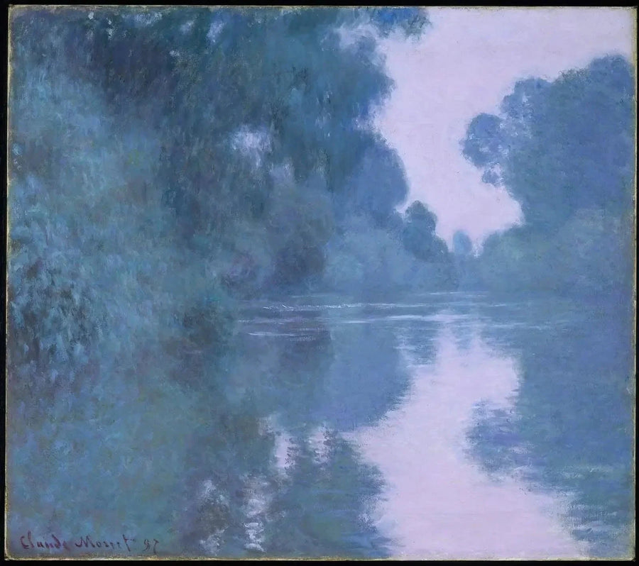 Mañana en el Sena, Boston W1481 - Claude Monet