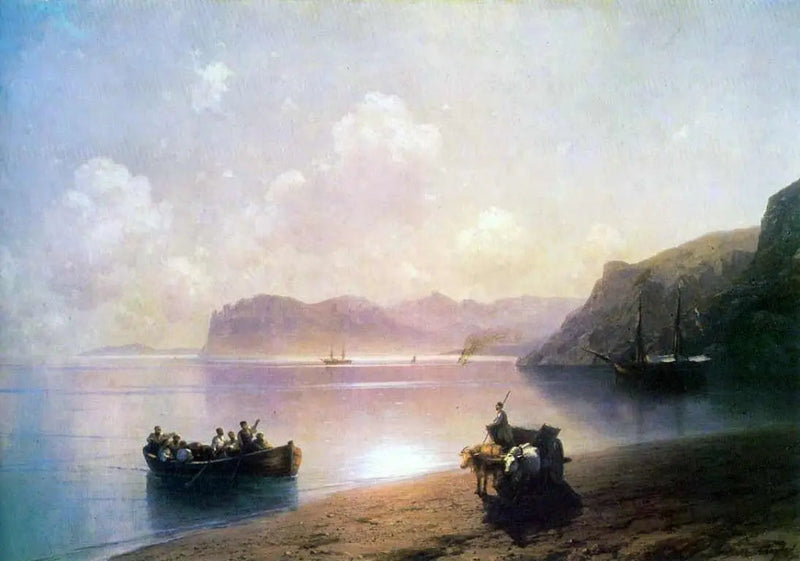 Mañana en el mar - Iván Aïvazovski