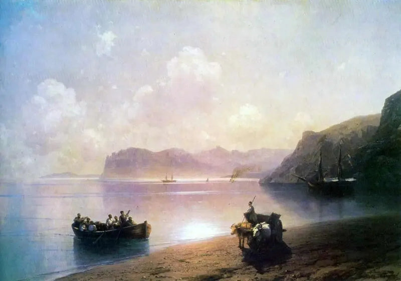 Mañana en el mar - Iván Aïvazovski