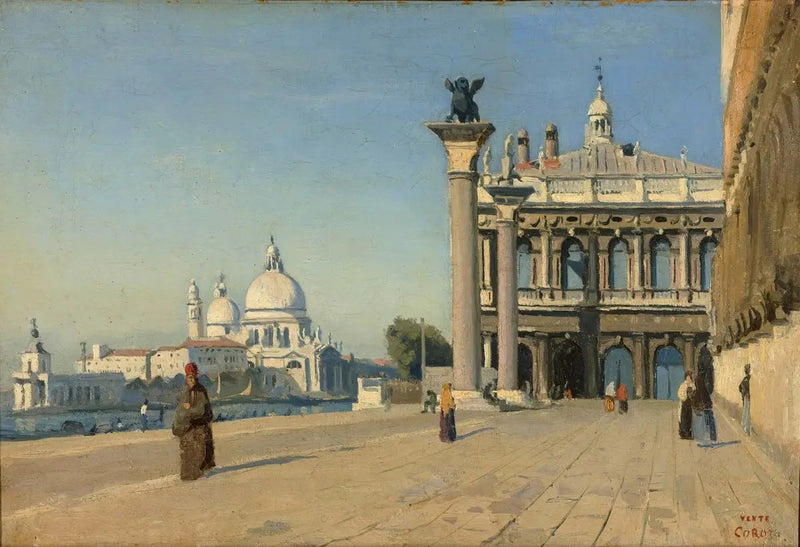 Mañana en Venecia - Jean-Baptiste Camille Corot