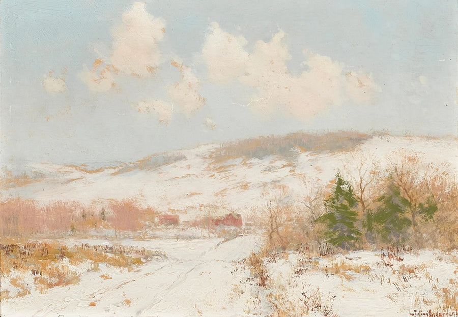 Mañana de invierno, condado de Sullivan, Nueva York - Julian Onderdonk
