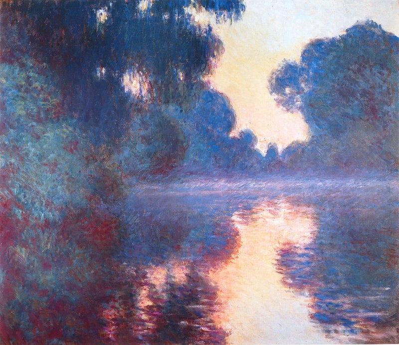 Mañana en el Sena, Hiroshima W1479 - Claude Monet