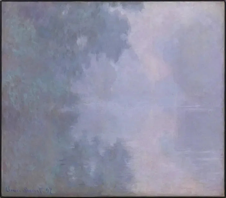Mañana en el Sena - Claude Monet