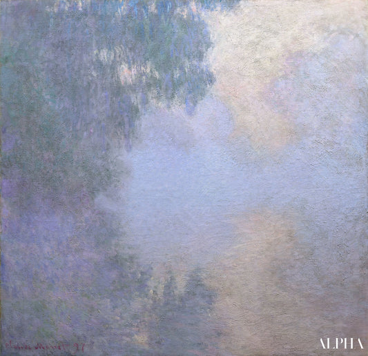 Matinée sur la Seine - Claude Monet - Reproductions de tableaux et peintures haut de gamme