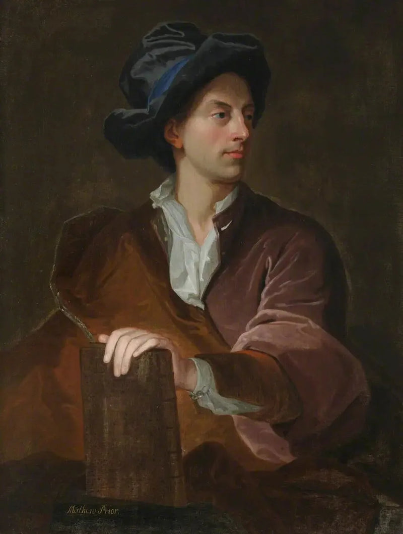 Matthew Prior (1664–1721), poeta y diplomático - Hyacinthe Rigaud