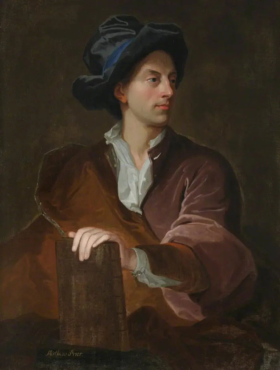 Matthew Prior (1664–1721), poeta y diplomático - Hyacinthe Rigaud