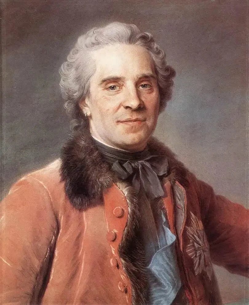 Maurice, conde de Saxe, mariscal de Francia - Maurice-Quentin de La Tour