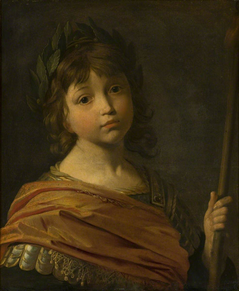 Maurice, príncipe palatino (1621–1652) Niño en Marte - Gerrit van Honthorst