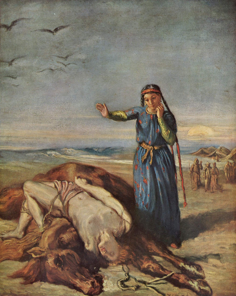 Mazeppa encontrado desmayado - Théodore Chassériau