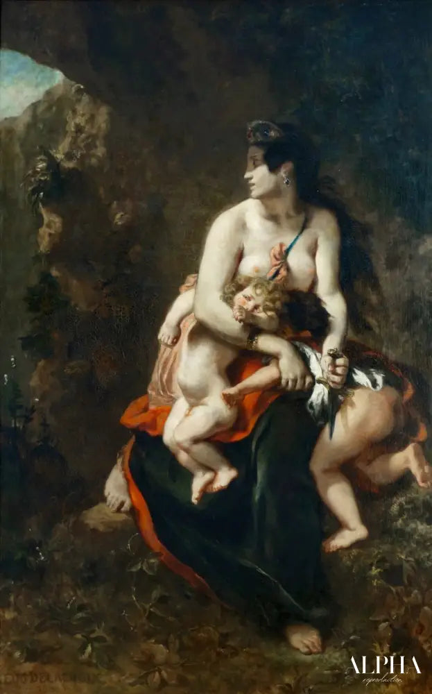 Médée furieuse - Eugène Delacroix - Reproductions de tableaux et peintures haut de gamme