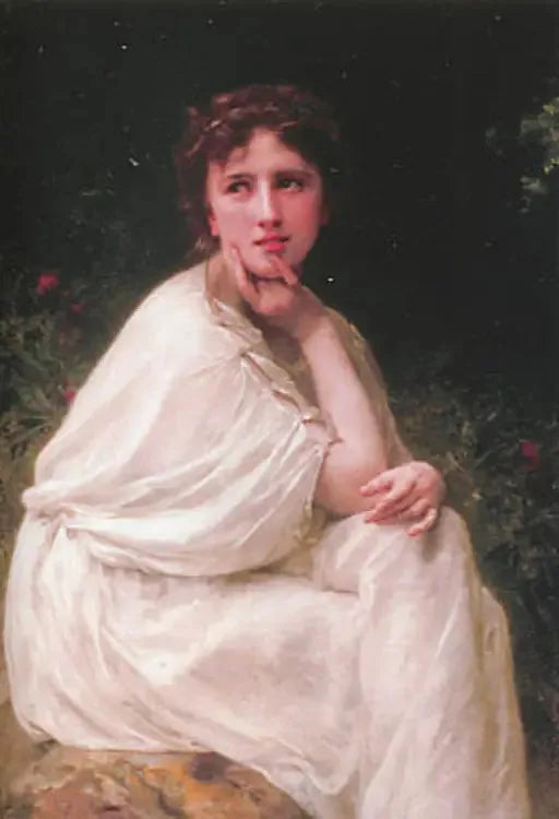 Meditación - Bouguereau