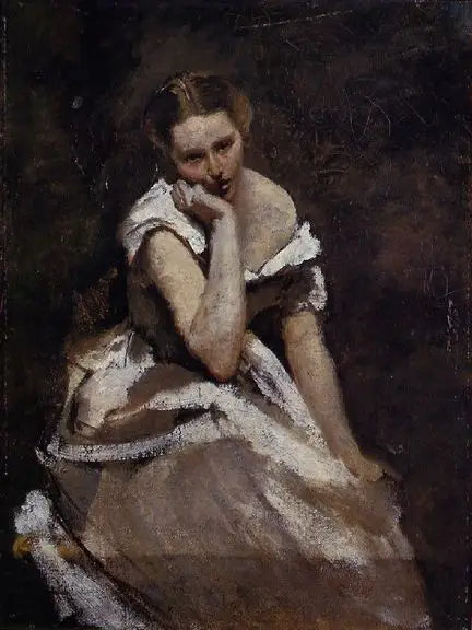 Melancolía - Jean-Baptiste Camille Corot