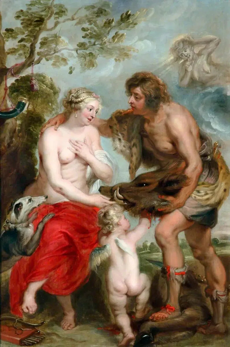 Méléagre y Atalanta - Peter Paul Rubens