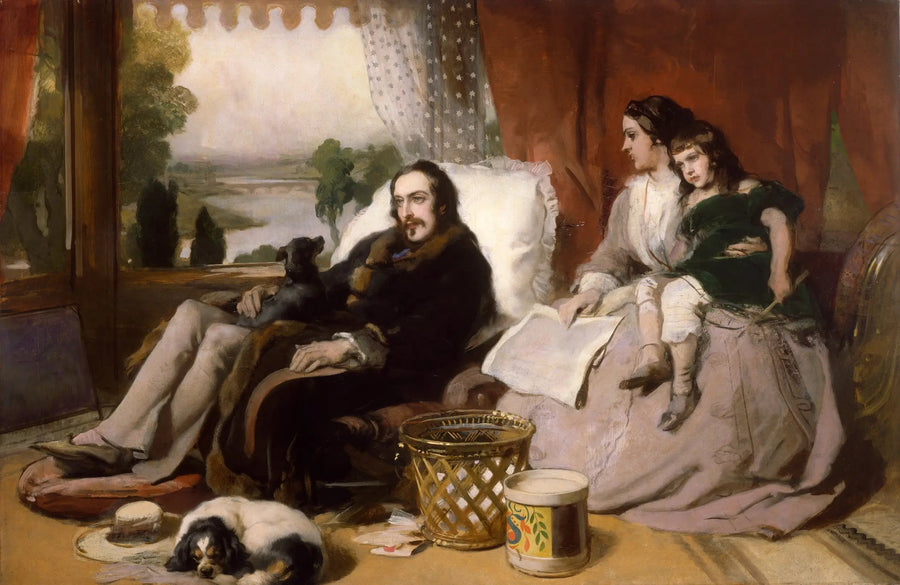Miembros de la familia Sheridan - Edwin Henry Landseer