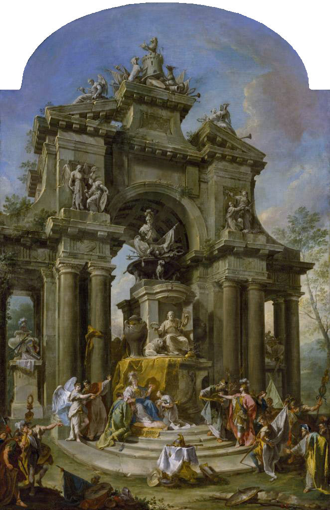 Memorial a James, primer conde de Stanhope - Giovanni Battista Pittoni