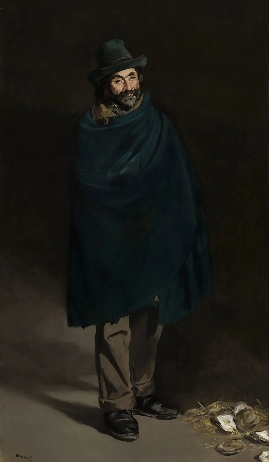 Mendigo con ostras (Filósofo) - Édouard Manet