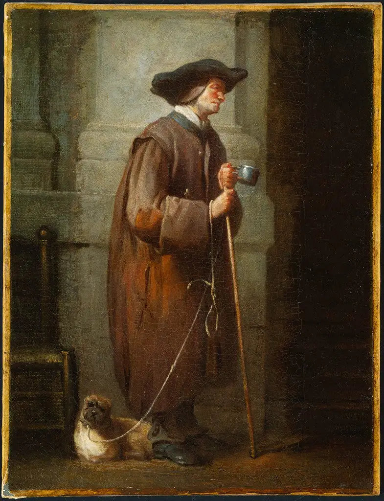 Avejero ciego - Jean Simeón Chardin