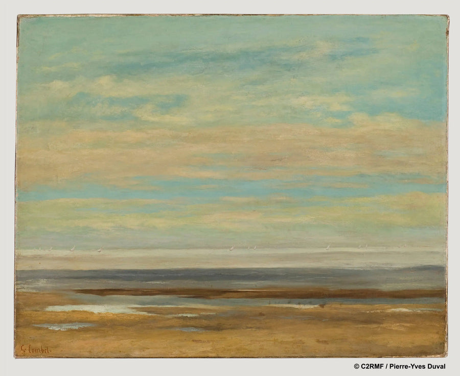Serenidad en Palavas - Gustave Courbet