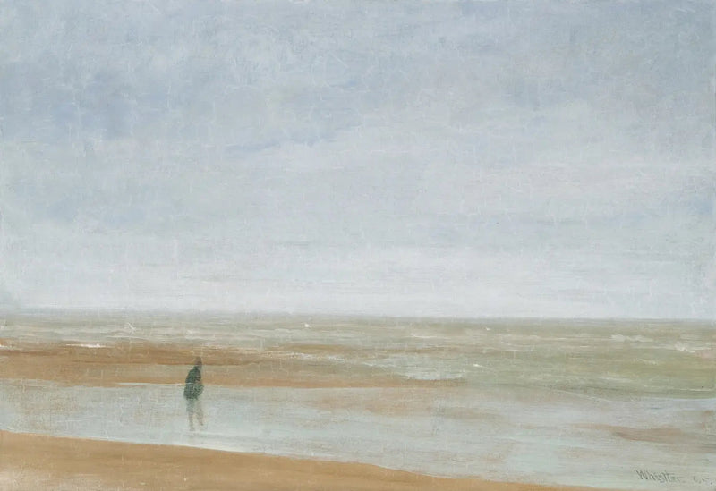 Mar y lluvia - James Abbott McNeill Whistler