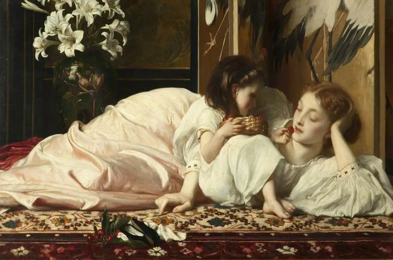 Madre e hijo - Frederic Leighton