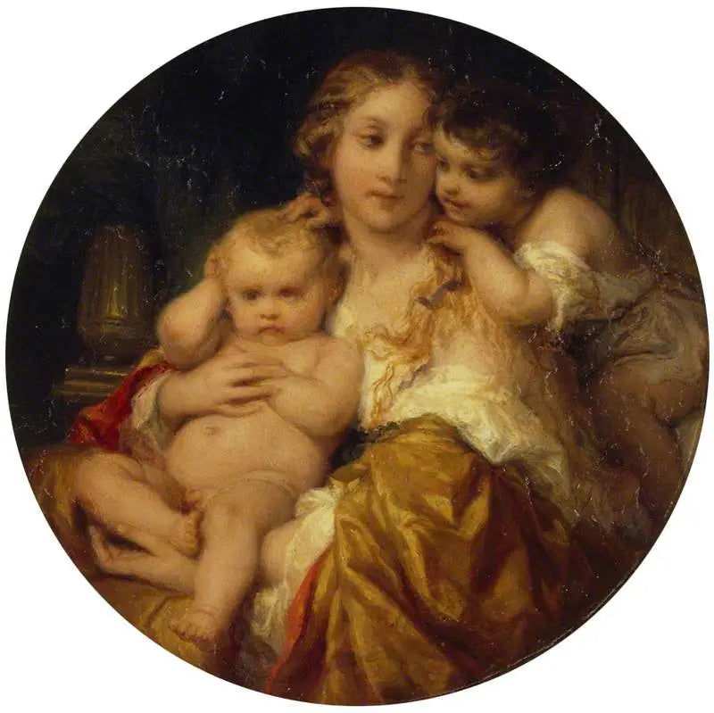 Madre e hijos - Paul Delaroche