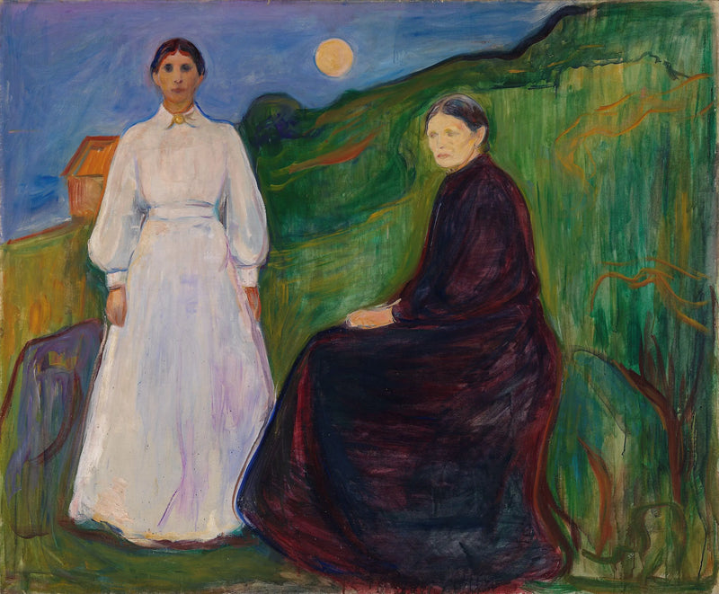 Madre e Hija - Edvard Munch