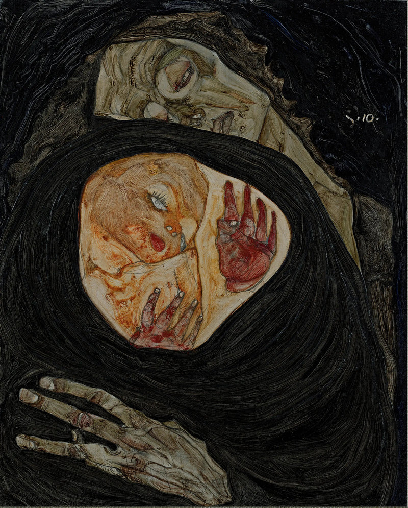 Madre muerta I - Egon Schiele