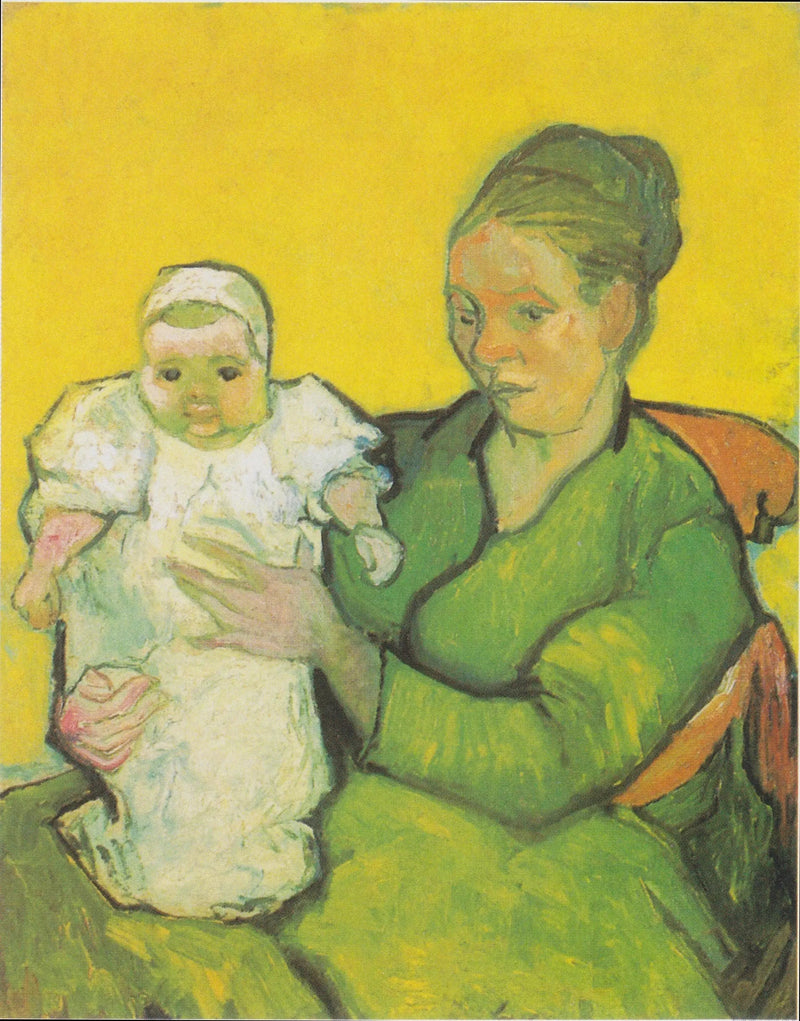 Madre Roulin con su bebé - Vincent van Gogh