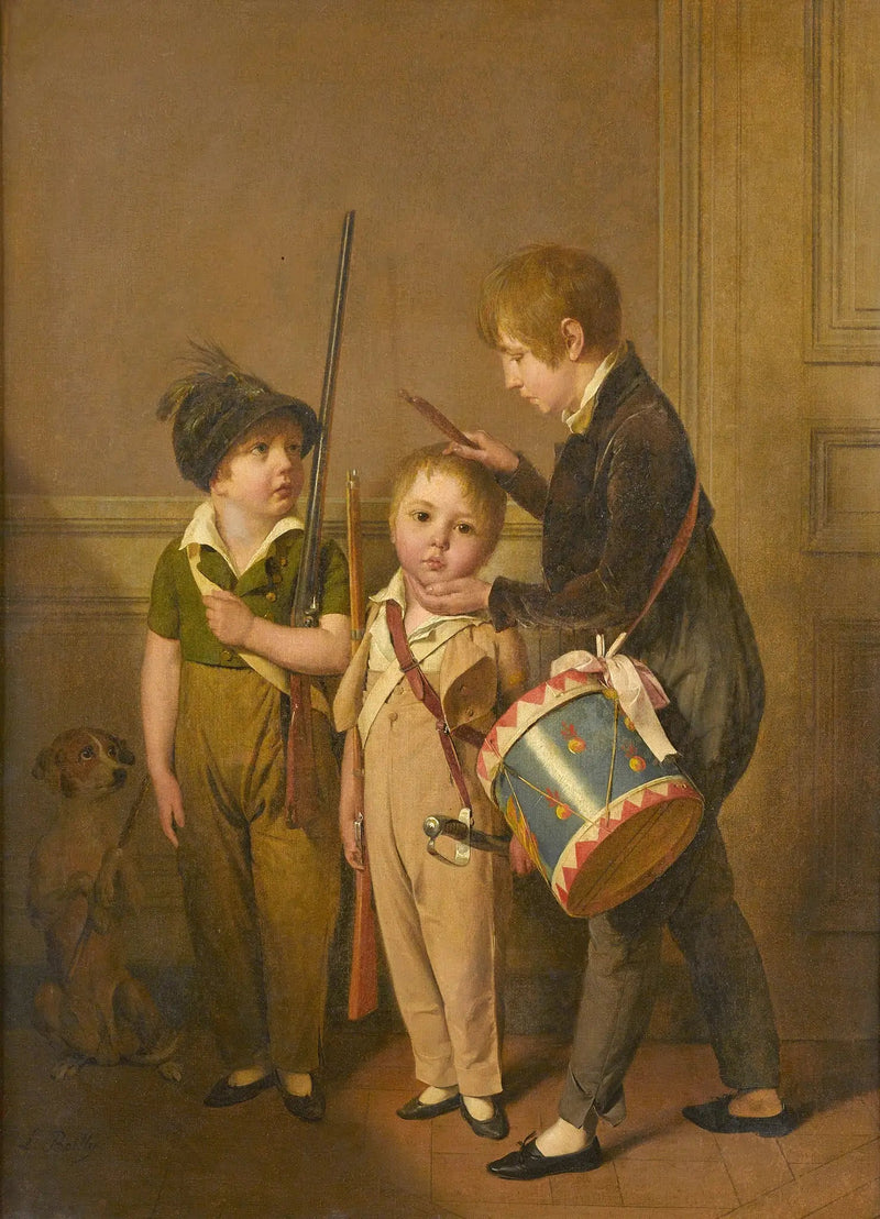 Mis pequeños soldados - Louis-Léopold Boilly