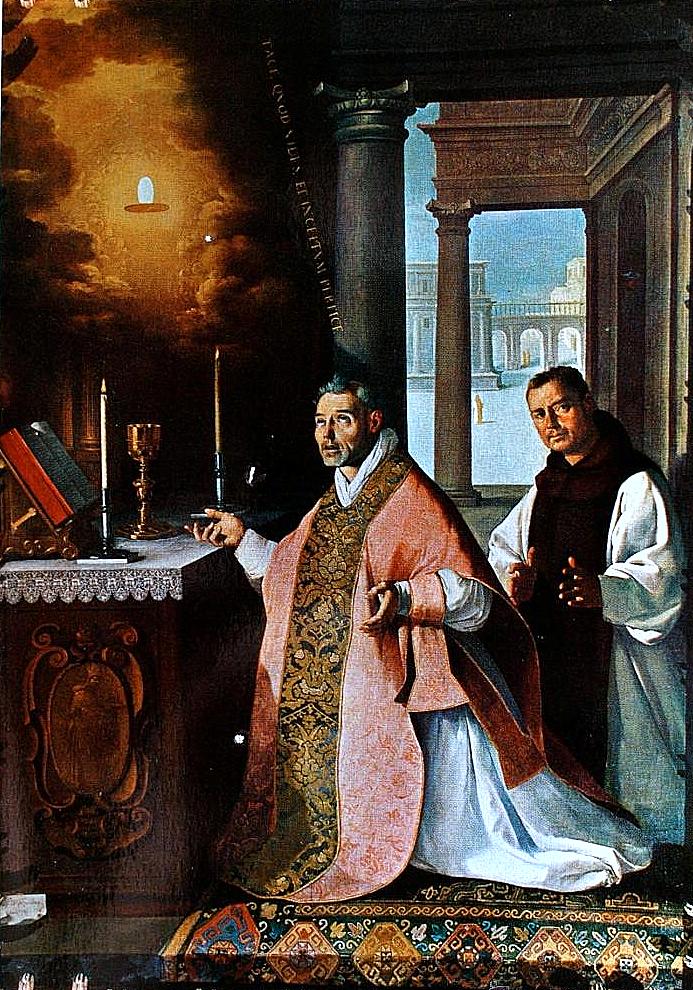 Misa del Padre Cabañuelas - Francisco de Zurbarán