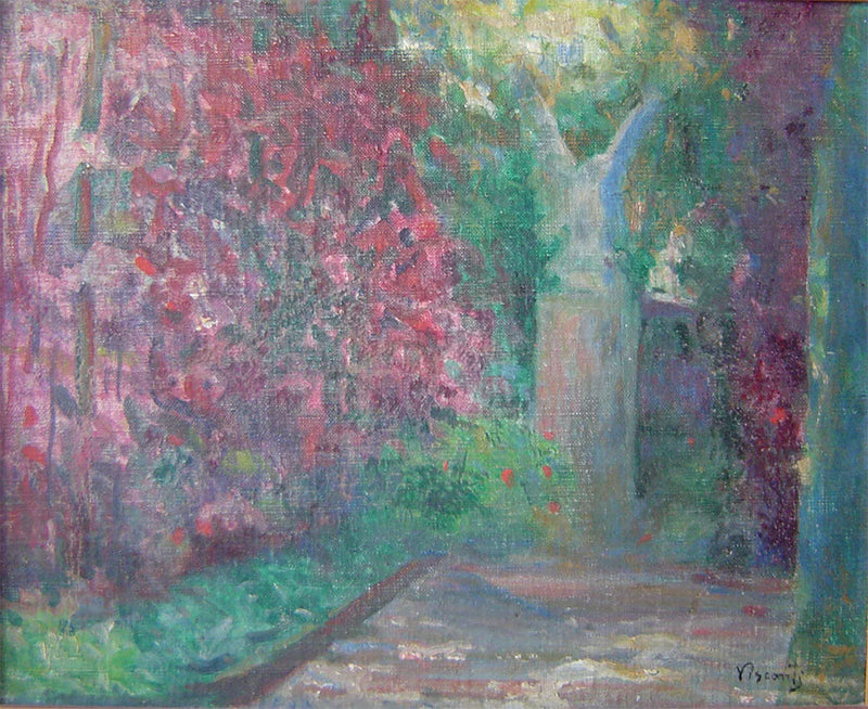 Meu jardim em Copacabana - Eliseu Visconti
