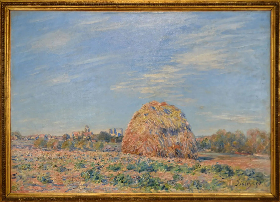Molino en las orillas del Loing - Alfred Sisley
