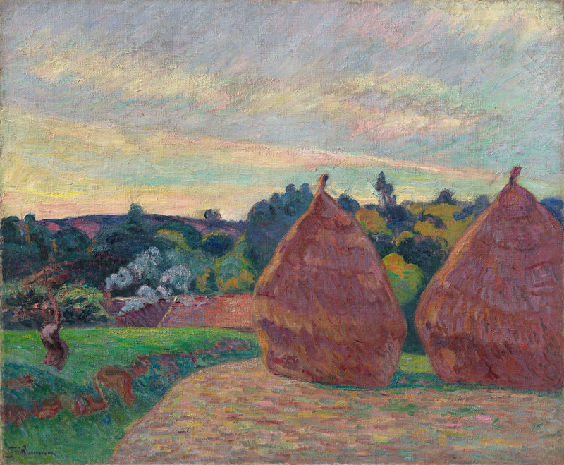 Molinos de granos en Île-de-France - Armand Guillaumin