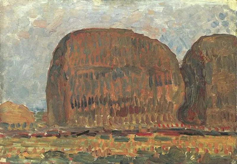 Montones de heno II - Piet Mondrian