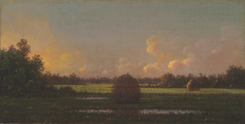 Heno de paja - Martin Johnson Heade