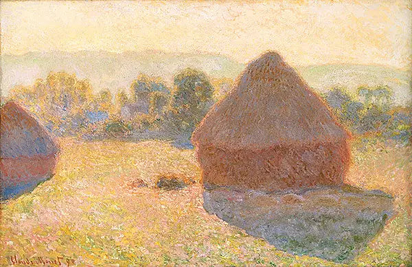 Molinos, mediodía - Claude Monet