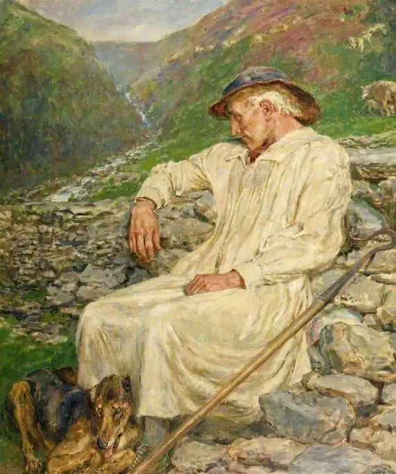 Miguel y la majada inacabada - Briton Rivière