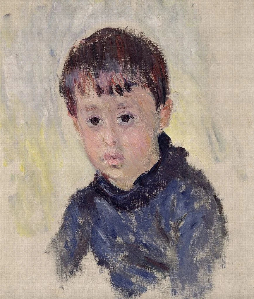 Michel Monet con su suéter azul - Claude Monet